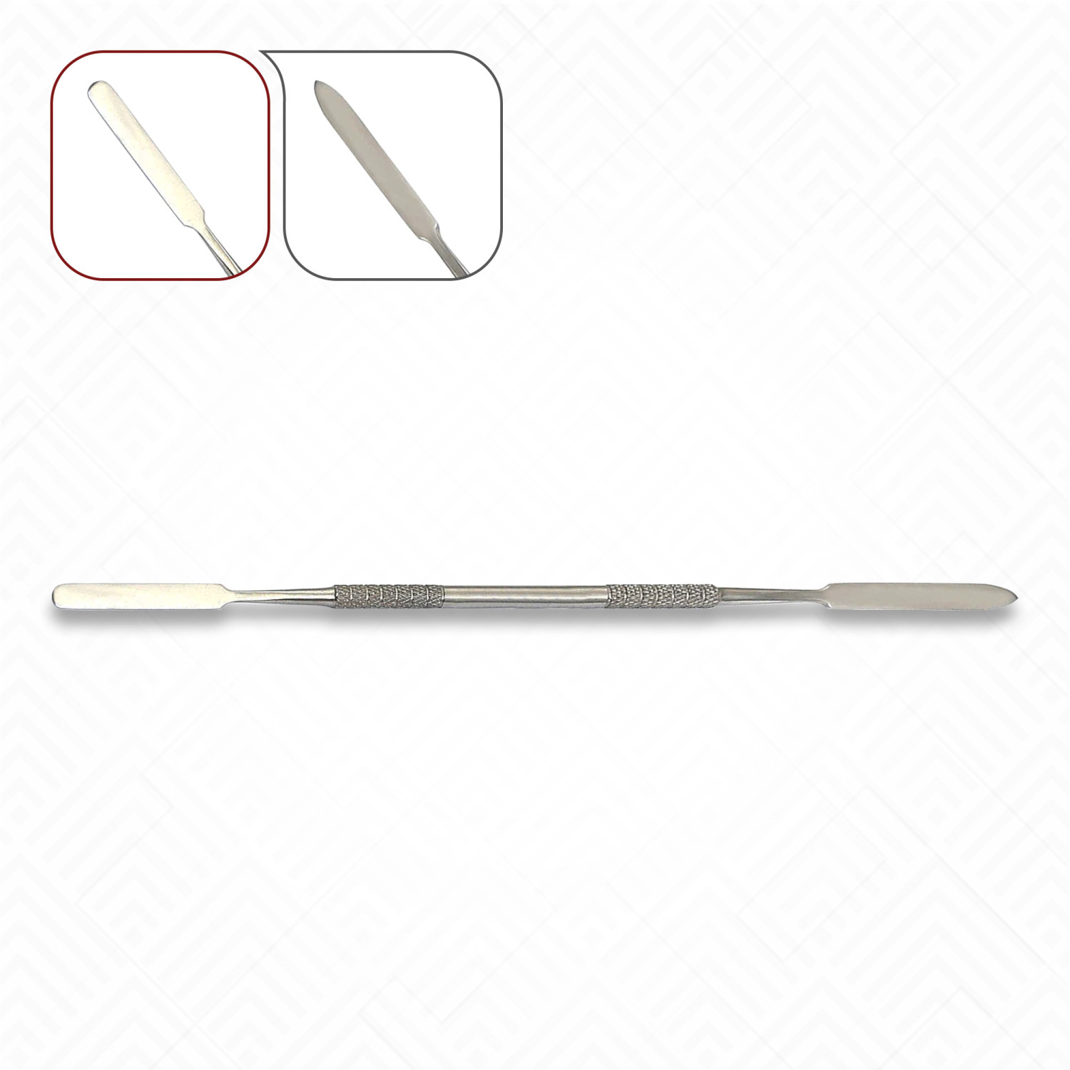 Spatule Double Usage Pour Ciment Dentaire Et Cire - Lot De 5 - Acier Inoxydable - Pour Dentistes Et Prothésistes